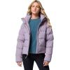 Columbia womens Amaze Puff Hooded Jacket(Shale Purple)