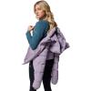 Columbia womens Amaze Puff Hooded Jacket(Shale Purple)