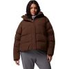 Columbia womens Amaze Puff Hooded Jacket(Tobacco)