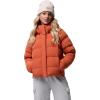 Columbia womens Amaze Puff Hooded Jacket(Tuscan)