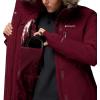 Columbia womens Ava Alpine II Insulated Jacket(Rich Wine)