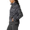 Columbia womens Benton Springs Printed Full Zip(Black 80s Stripe)