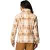 Columbia womens Benton Springs Printed Full Zip(Camel Brown Omblur)