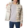 Columbia womens Benton Springs Printed Full Zip(Chalk Checkered Peaks)
