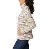 Columbia womens Benton Springs Printed Full Zip(Chalk Checkered Peaks)