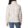 Columbia womens Benton Springs Printed Full Zip(Chalk Cyanofrond)