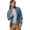 Columbia womens Benton Springs Printed Full Zip(Everblue Flowfalls)