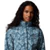 Columbia womens Benton Springs Printed Full Zip(Everblue Rose City)