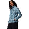 Columbia womens Benton Springs Printed Full Zip(Everblue Rose City)