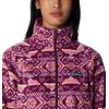 Columbia womens Benton Springs Printed Full Zip(Marionberry Checkered Peaks)
