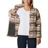 Columbia womens Benton Springs Printed Full Zip(New Cinder 80s Stripe)