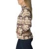 Columbia womens Benton Springs Printed Full Zip(New Cinder 80s Stripe)