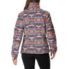 Columbia womens Benton Springs Printed Full Zip(Nocturnal Checkered Peaks)