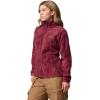Columbia womens Benton Springs Printed Full Zip(Rich Wine Flowfalls)