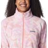 Columbia womens Benton Springs Printed Full Zip(Salmon Rose Peonies)