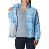 Columbia womens Benton Springs Printed Full Zip(Serenity 80s Stripe)