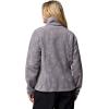 Columbia womens Benton Springs Printed Full Zip(Shale Purple Flowfalls)