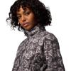 Columbia womens Benton Springs Printed Full Zip(Shark Rose City)