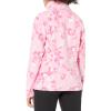 Columbia womens Benton Springs Printed Full Zip(Wild Rose/Pop Flora Tonal)