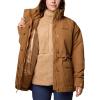 Columbia womens Drop Ridge Ii Interchange Jacket(Camel Brown)