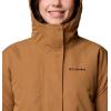 Columbia womens Drop Ridge Ii Interchange Jacket(Camel Brown)