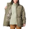 Columbia womens Drop Ridge Ii Interchange Jacket(Stone Green)