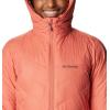 Columbia womens Full Zip(Faded Peach)
