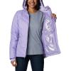 Columbia womens Full Zip(Frosted Purple)