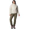 Columbia womens Harmony Falls Hooded Down Jacket(Dark Stone)