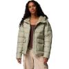 Columbia womens Harmony Falls Hooded Down Jacket(Safari)