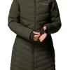 Columbia womens Joy Peak Ii Mid Jacket(Greenscape)