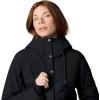Columbia womens Mountain Croo Iii Mid Down Jacket(Black)