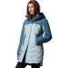 Columbia womens Mountain Croo Iii Mid Down Jacket(Crushed Blue/Everblue)