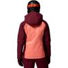 Columbia womens Snowy Summit Insulated Jacket(Alpenglow/Rich Wine Cross Dye)