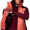 Columbia womens Snowy Summit Insulated Jacket(Alpenglow/Rich Wine Cross Dye)