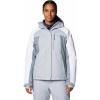Columbia womens Snowy Summit Insulated Jacket(Cirrus Grey/Tradewinds Grey/White Dbby)