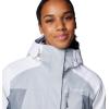 Columbia womens Snowy Summit Insulated Jacket(Cirrus Grey/Tradewinds Grey/White Dbby)