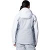 Columbia womens Snowy Summit Insulated Jacket(Cirrus Grey/Tradewinds Grey/White Dbby)