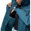 Columbia womens Snowy Summit Insulated Jacket(Everblue Dobby)