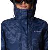 Columbia womens Whirlibird V Printed Interchange Jacket(Collegiate Navy Leafall Print)