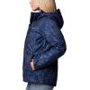 Columbia womens Whirlibird V Printed Interchange Jacket(Collegiate Navy Leafall Print)