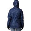Columbia womens Whirlibird V Printed Interchange Jacket(Collegiate Navy Leafall Print)