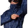 Columbia womens Whirlibird V Printed Interchange Jacket(Collegiate Navy Leafall Print)
