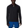 Columbia Men’s Endless Trail Half Zip Mesh Long Sleev(Black)
