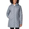 Columbia Womens Copper Crest Ii Long Jacket(Tradewinds Grey)