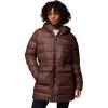Columbia Womens Harmony Falls Mid Down Jacket(Tobacco)
