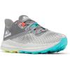 Grey Ice  Bright Aqua