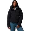 Columbia womens Amaze Puff Hooded Jacket(Black)