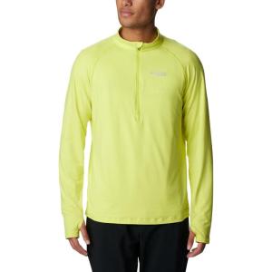 Columbia Men’s Endless Trail Half Zip Mesh Long Sleev(Radiation)