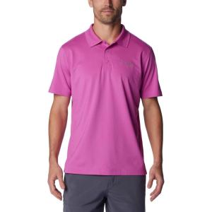 Columbia Mens Low Drag Offshore Polo(Bright Lavender)